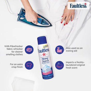 FAULTLTESS-Heavy Blue-Starch-567g-Spray